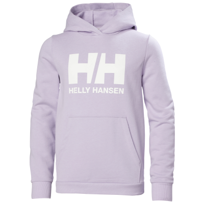 Helly Hansen Junior Logo Hoodie lila