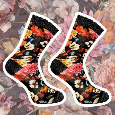 Sock My Autumn Flowers multi