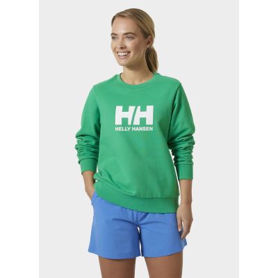 Helly Hansen W HH Logo Sweat 2.0 bright green