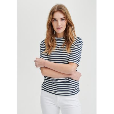 RedGreen Hedy Short Sleeve T Shirt navy stripe