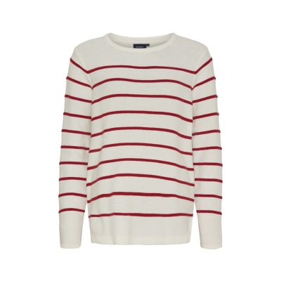 Searanch Francoise Knit pearl/red