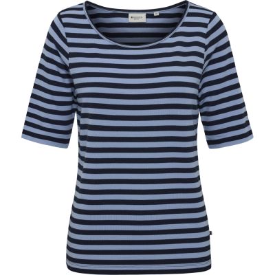 RedGreen Hedy Short Sleeve T Shirt sky blue stripe