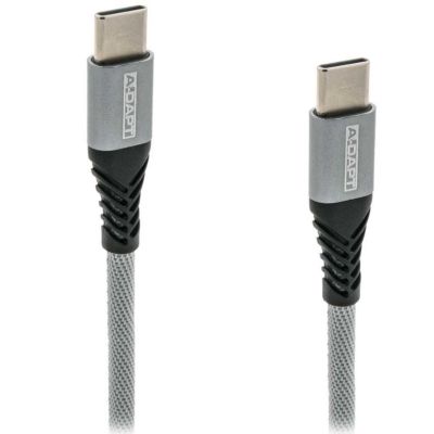 A-DAPT Data en laadkabel USB-C > USB-C