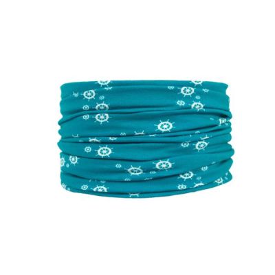 Multifunktionstuch "Steuerrader" petrol