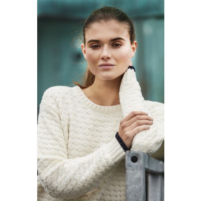 Searanch Janey Bubble Knit pearl