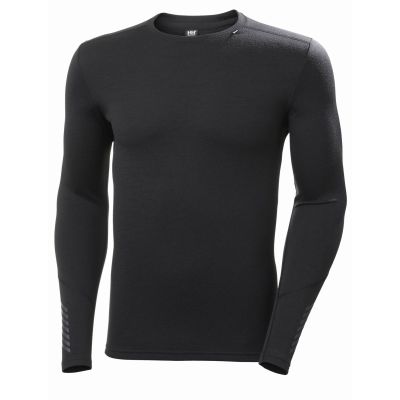 Helly Hansen Lifa Merino Crew zwart