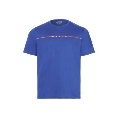 Musto Evo Sunblock Graphic SS Tee mazarine blue