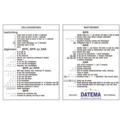 Geluid-en mistseinen sticker