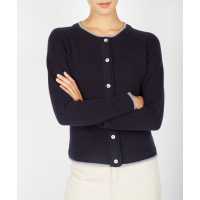 Irelandseye Killiney Cardigan navy