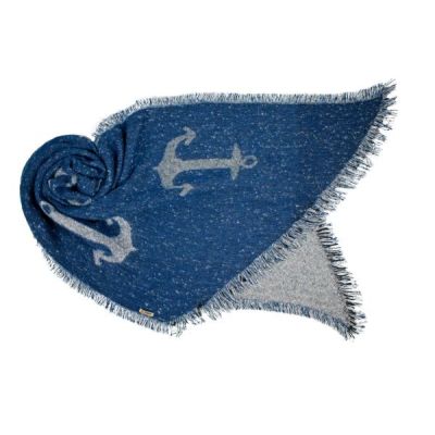 No Name Trapez-Deckenschal "Anker"