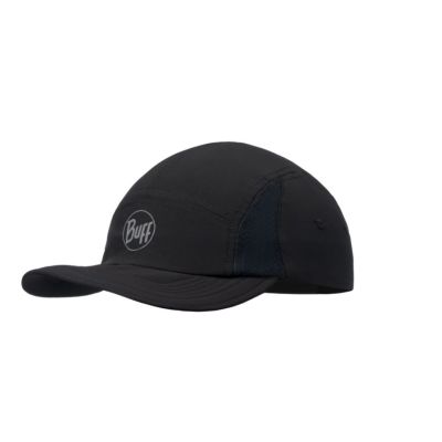 Buff 5 Panel Go Cap Solid black