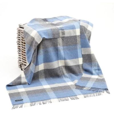 John Hanly Merino Wool Cashmere Throw