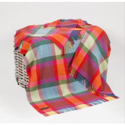 John Hanly Merino Wool Cashmere Throw