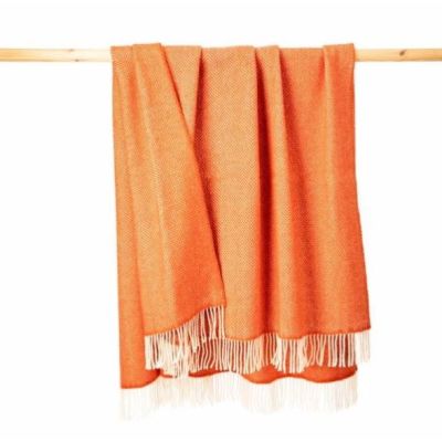John Hanly Merino Wool Cashmere Throw
