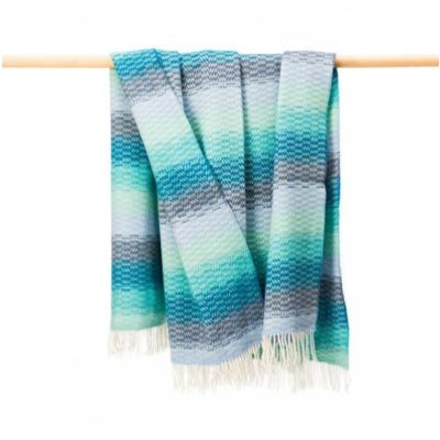 John Hanly Merino Wool Cashmere Throw