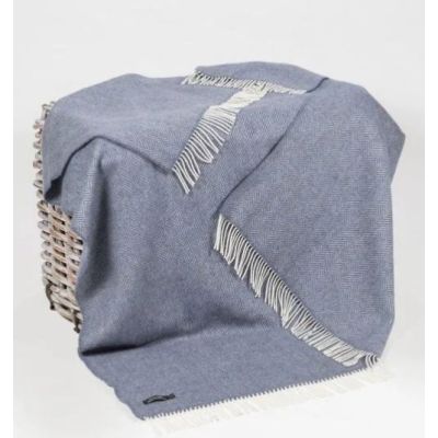 John Hanly Merino Wool Cashmere Throw