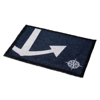 Deurmat Anker navy