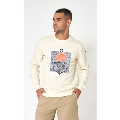 Batela Terry Sweatshirt cream