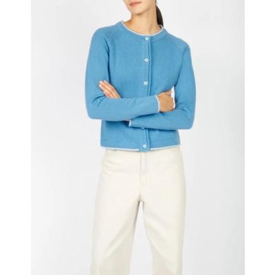 Irelandseye Killiney Cardigan azure