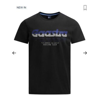 Gaastra Logo Tee zwart
