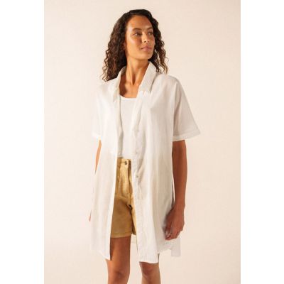 Saint James Robe Plage blanc