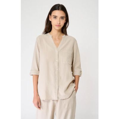 Batela Linnen Blouse moostruck