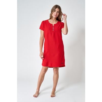 Batela Tencel Dress A1983 rood