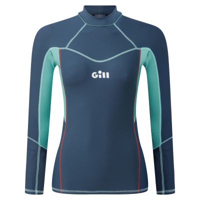 Gill Pro Rash Vest Dames ocean