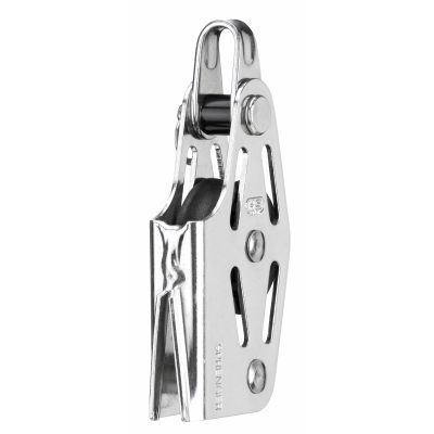 Neerhouderblok met V klem